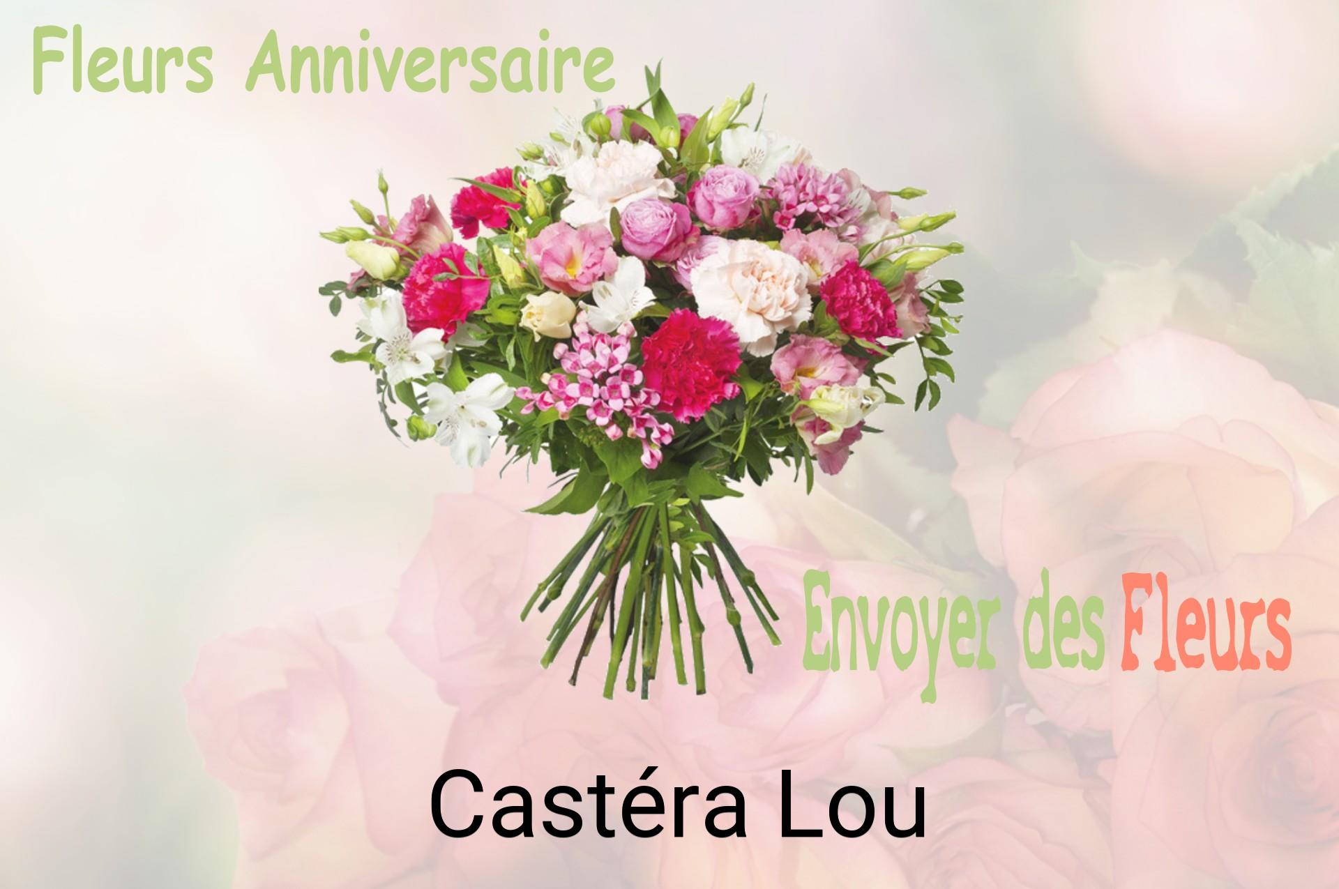 Bouquet de fleurs d’anniversaire livré à Castéra-Lou